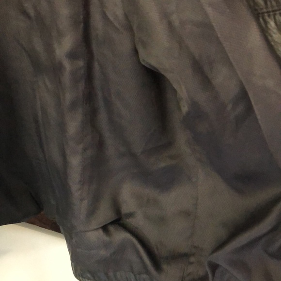 Pegabo leather pewter women’s jacket fits medium - Picture 8 of 9